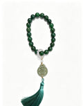 Hetian Jade Jasper Beaded Strand